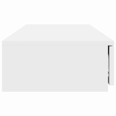 Bedlades met lade Wit 120 x 36,5 x 16,5 cm Bewerkt hout 7