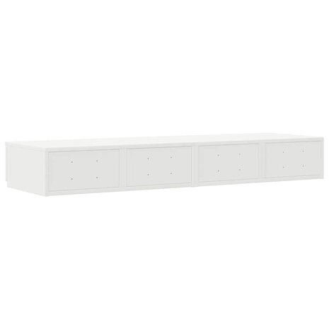 Bedlades met lade Wit 120 x 36,5 x 16,5 cm Bewerkt hout 8