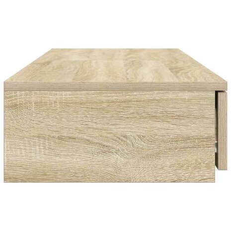 Bedlades Sonoma Eiken 120 x 36,5 x 16,5 cm Bewerkt hout 7