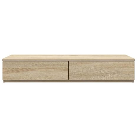 Bedlades met lade Sonoma Eiken 75 x 36,5 x 16,5 cm Bewerkt hout 6