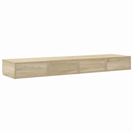 Bedlades Sonoma Eiken 160 x 36,5 x 16,5 cm Bewerkt hout 8