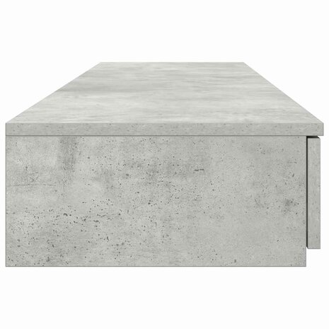 Bedlades met lade Beton Grijs 160 x 36,5 x 16,5 cm Bewerkt hout 7