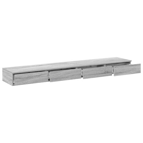 Bedlades Grijs Sonoma 180 x 36,5 x 16,5 cm Bewerkt hout 5