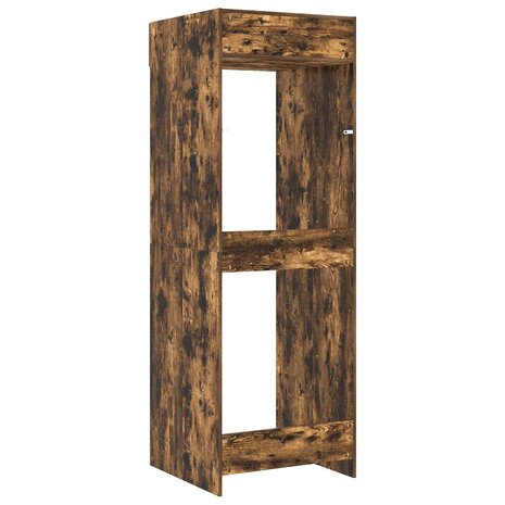 Wasmachinekast Gerookt eiken 67,5 x 68 x 200 cm Bewerkt hout 8