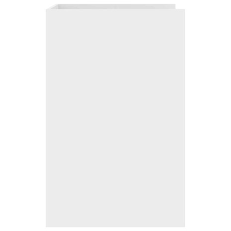 Wasmachinekast met opslag Wit 67,5 x 62 x 97 cm Bewerkt hout 6