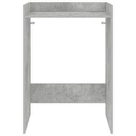 Wasmachinekast met opslag Beton 67,5 x 62 x 97 cm Bewerkt hout 5