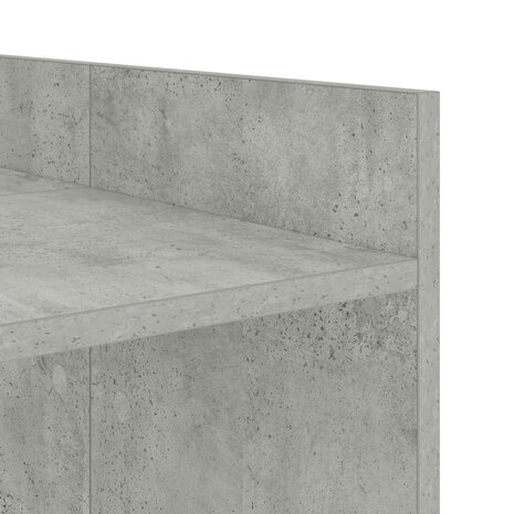 Wasmachinekast met opslag Beton 67,5 x 62 x 97 cm Bewerkt hout 8