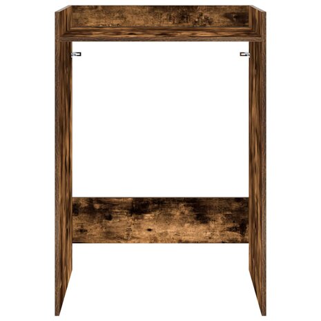Wasmachinekast Gerookt eiken 67,5 x 62 x 97 cm Bewerkt hout 5