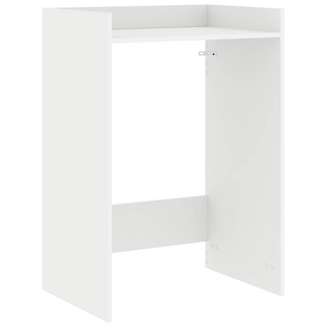 Wasmachinekast met opslag Wit 67,5 x 48 x 97 cm Bewerkt hout 2