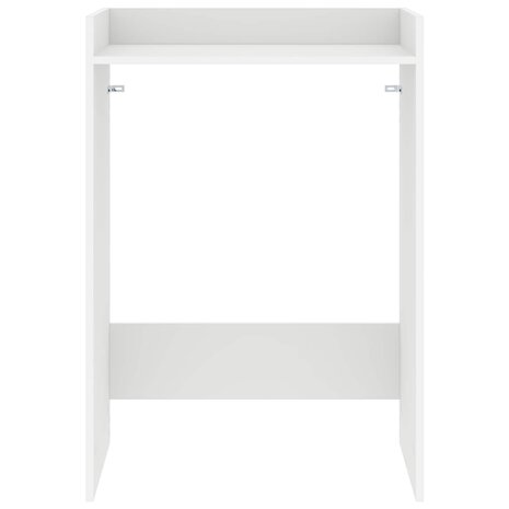 Wasmachinekast met opslag Wit 67,5 x 48 x 97 cm Bewerkt hout 5
