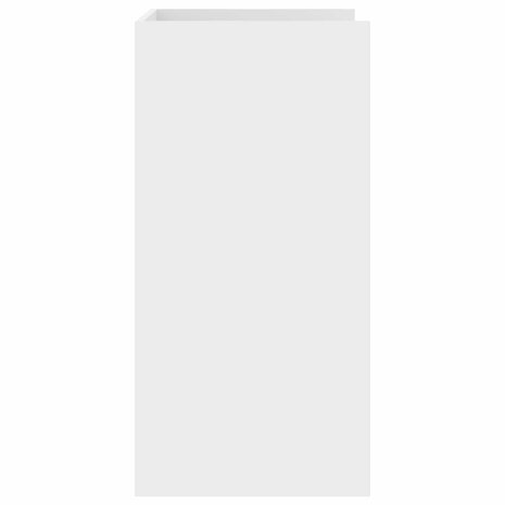 Wasmachinekast met opslag Wit 67,5 x 48 x 97 cm Bewerkt hout 6