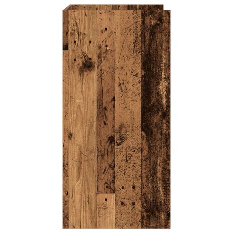 Wasmachinekast Oudhout 67,5 x 48 x 97 cm Bewerkt hout 6