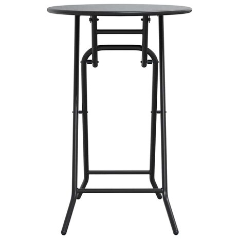 Tuintafel Antraciet 50 x 50 x 72 cm Metaal 5
