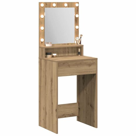 Kaptafel Artisan Eiken 50 x 41 x 135 cm Bewerkt hout 3