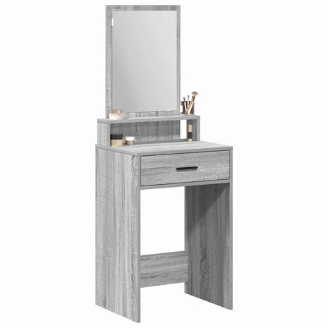 Kaptafel Grijs Sonoma 50 x 41 x 140 cm Bewerkt hout 3