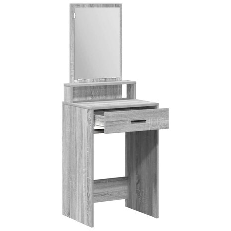 Kaptafel Grijs Sonoma 50 x 41 x 140 cm Bewerkt hout 5