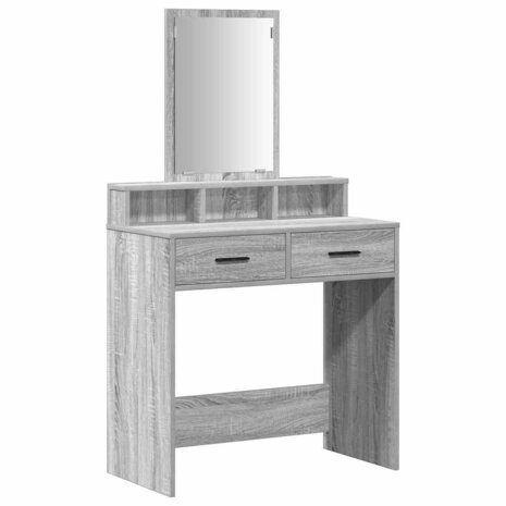 Kaptafel Grijs Sonoma 79 x 41 x 140 cm Bewerkt hout 2