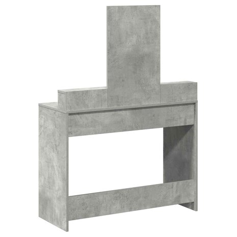Kaptafel Beton Grijs 100 x 41 x 140 cm Bewerkt hout 8