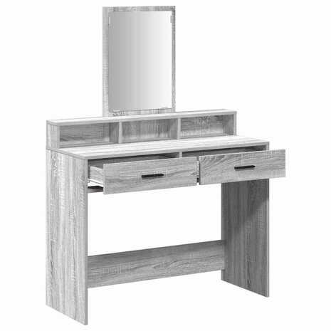 Kaptafel Grijs Sonoma 100 x 41 x 140 cm Bewerkt hout 5