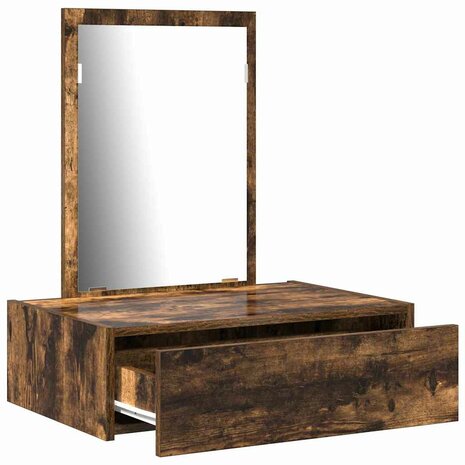 Kaptafel met lade Bruin 60 x 40 x 70 cm Bewerkt hout 5