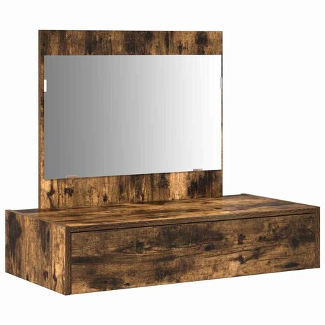 Kaptafel met lade Bruin 83 x 40 x 70 cm Bewerkt hout 2