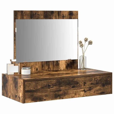 Kaptafel met lade Bruin 83 x 40 x 70 cm Bewerkt hout 3