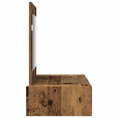 Kaptafel met lade Bruin 83 x 40 x 70 cm Bewerkt hout 7