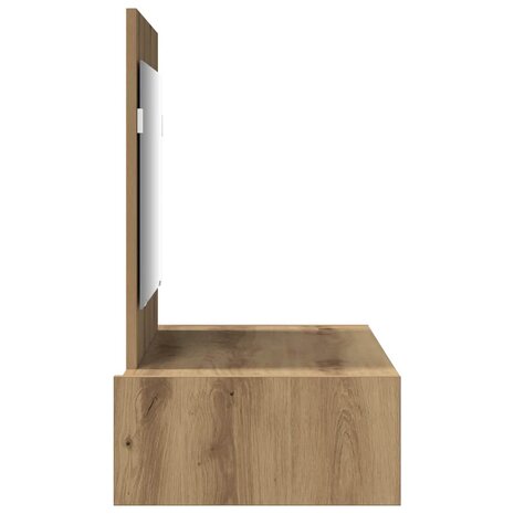 Kaptafel met lade Bruin 83 x 40 x 70 cm Bewerkt hout 7