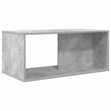 Salontafelset2 pcs Beton Grijs Bewerkt hout 7