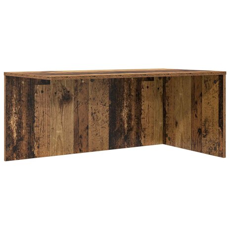 Salontafelset2 pcs Oudhout Bewerkt hout 6
