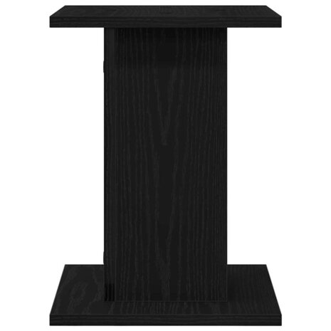 Luidsprekerstandaards 2 pcs Zwart Eiken 30 x 30 x 40 cm 6
