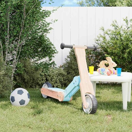 Kinderstep 2-in-1 lichtblauw 1