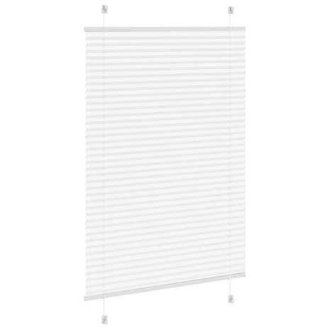 Pliss&eacute; rolgordijn 85x100 cm stofbreedte 85 cm polyester wit 4