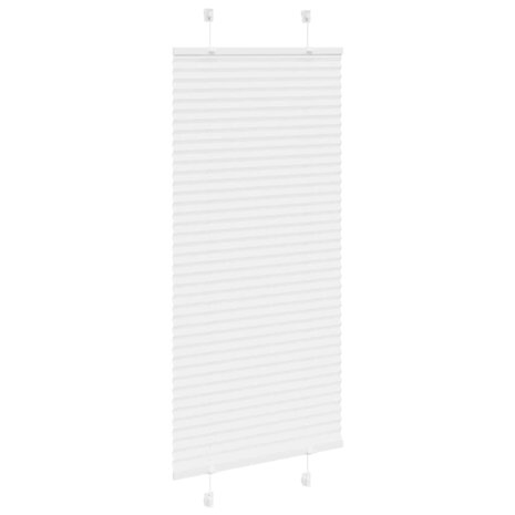 Pliss&eacute; rolgordijn 65x150 cm stofbreedte 65 cm polyester wit 3