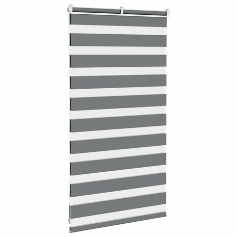 Duo Rolgordijn 90x100 cm stofbreedte 85 cm donkergrijs 4