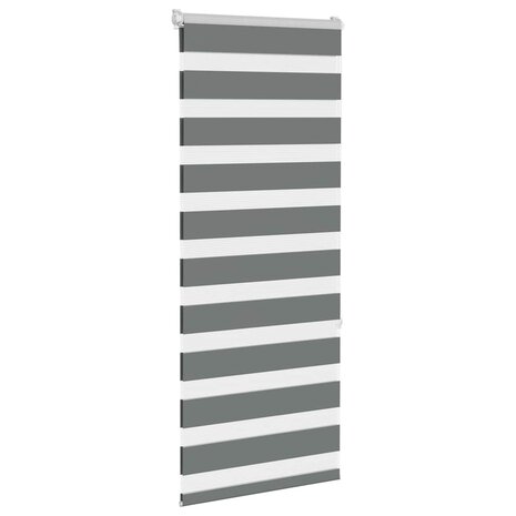 Duo Rolgordijn 60x150 cm stofbreedte donkergrijs 55 cm 3