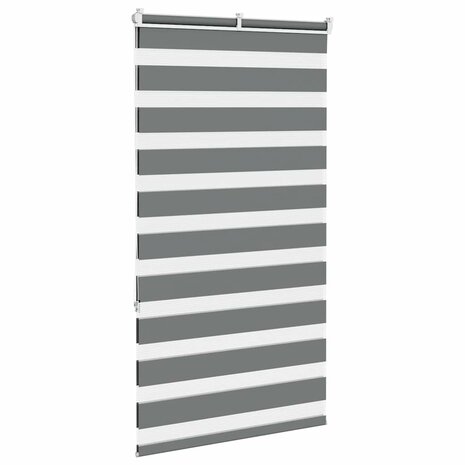 Duo Rolgordijn 75x150 cm stofbreedte 70 cm donkergrijs 4