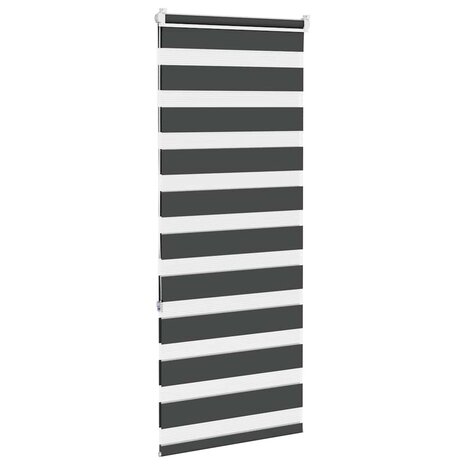 Duo Rolgordijn 55x150 cm stofbreedte 50 cm zwart 4