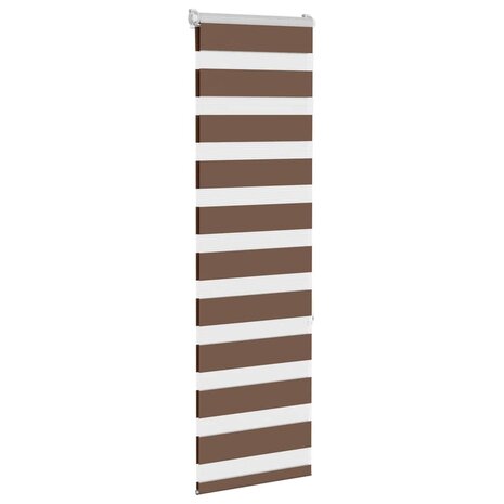 Duo Rolgordijn 50x150 cm stofbreedte 45cm polyester bruin 3