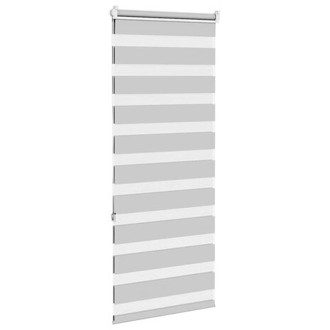 Duo Rolgordijn 60x150 cm stofbreedte 55 cm lichtgrijs 4