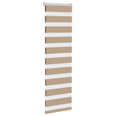 Duo Rolgordijn 45x100 cm stofbreedte 40 cm polyester zandbruin 3
