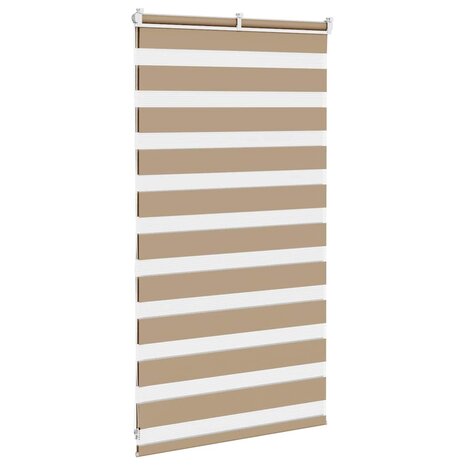 Duo Rolgordijn 75x100 cm stofbreedte 70 cm polyester zandbruin 4