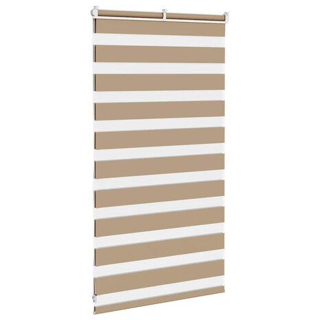 Duo Rolgordijn 75x100 cm stofbreedte 70 cm polyester zandbruin 5