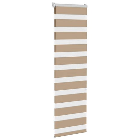 Duo Rolgordijn 45x150 cm stofbreedte 40 cm polyester zandbruin 3