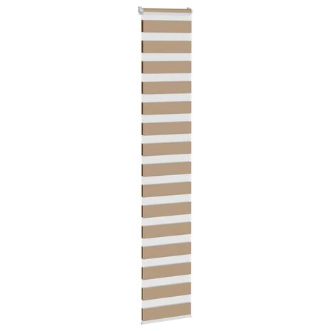 Duo Rolgordijn 45x230 cm stofbreedte 40 cm polyester zandbruin 3