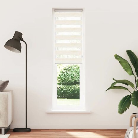 Duo Rolgordijn 65x200 cm stofbreedte 60 cm marmerbeige 2