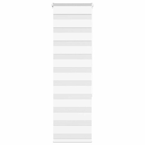 Duo Rolgordijn 40x150 cm stofbreedte 35 cm polyester wit 1