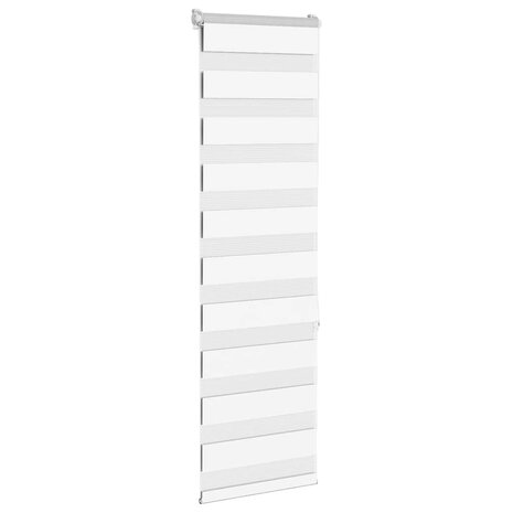 Duo Rolgordijn 40x150 cm stofbreedte 35 cm polyester wit 3
