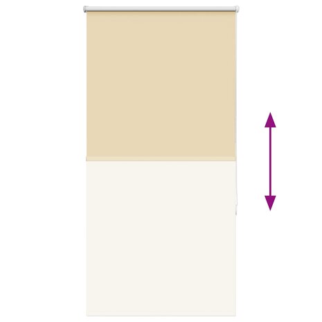 Rolgordijn verduisterend 75x150cm stofbreedte 70,7 cm polyester 9