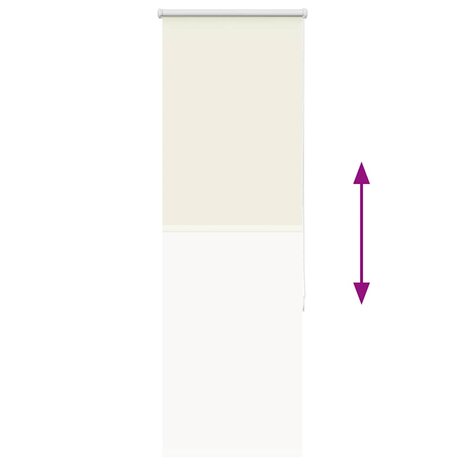 Rolgordijn verduisterend 60x150 cm stofbreedte 55,7cm polyester 9